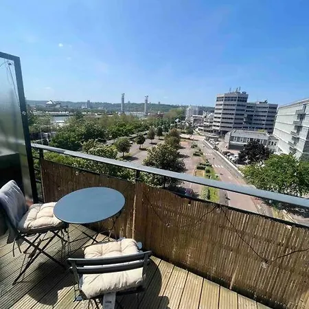 Appartement Rouen Terrasse + Parking Exterior photo
